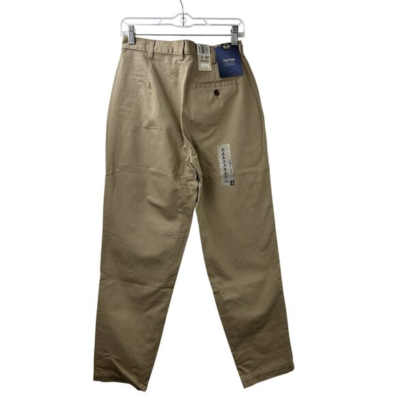 Women’s Dockers Flat Front Khaki 8 Short Tapered Legs No Wrinkle Pants NWT - Picture 2 of 16